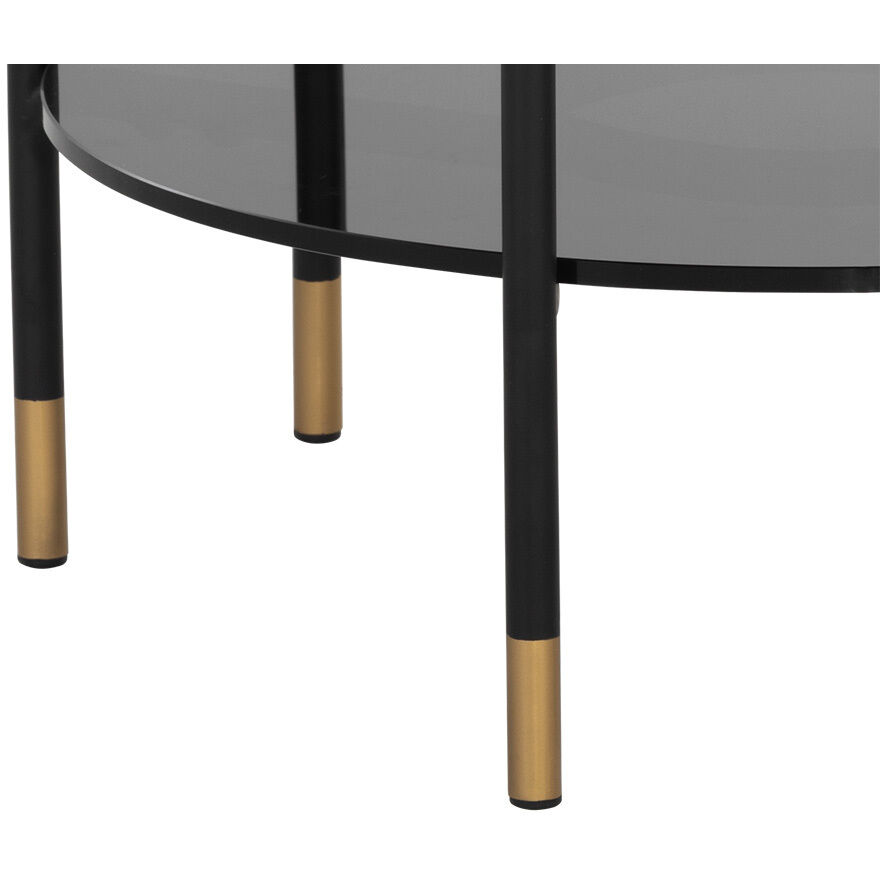 Zuma 23.5 X 21.5 inch Black Outdoor Side Table